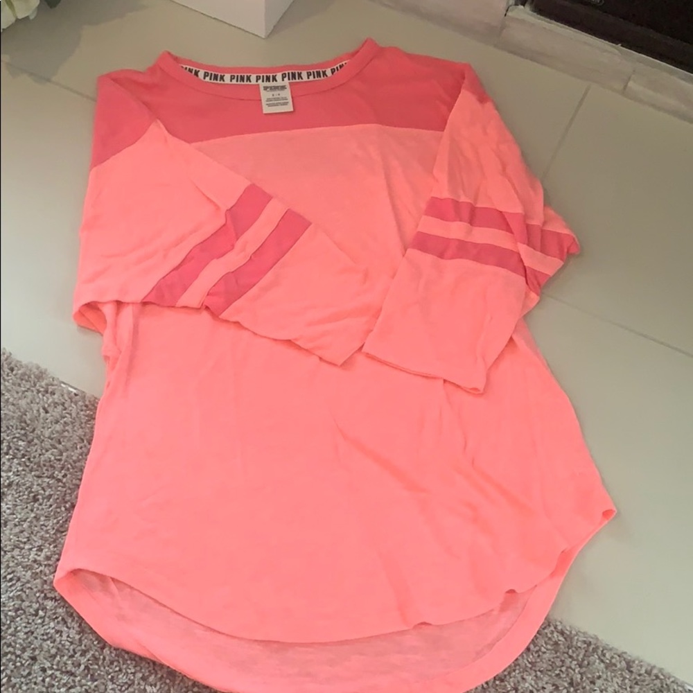 VS PINK 3/4 Sleeve Top